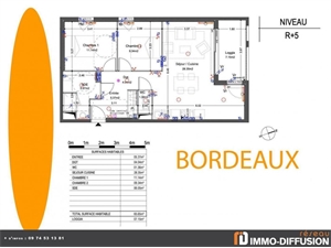 t3 à la vente -   33000  BORDEAUX, surface 66 m2 vente t3 - UBI443709581